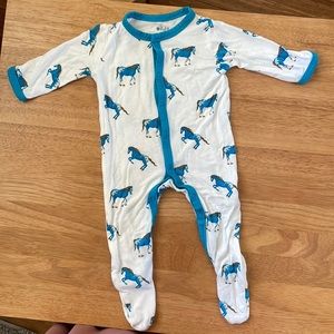 Kyte Baby Footie - Horse Lagoon 0-3 🐎